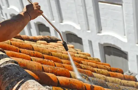 Nettoyage de toitures - Lully